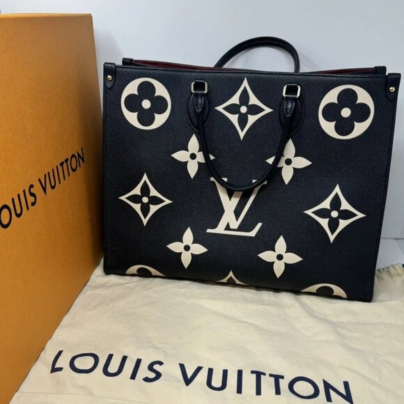 LOUIS VUITTON ONTHEGO GM EMPREINTE MONOGRAM - Picture 1 of 6